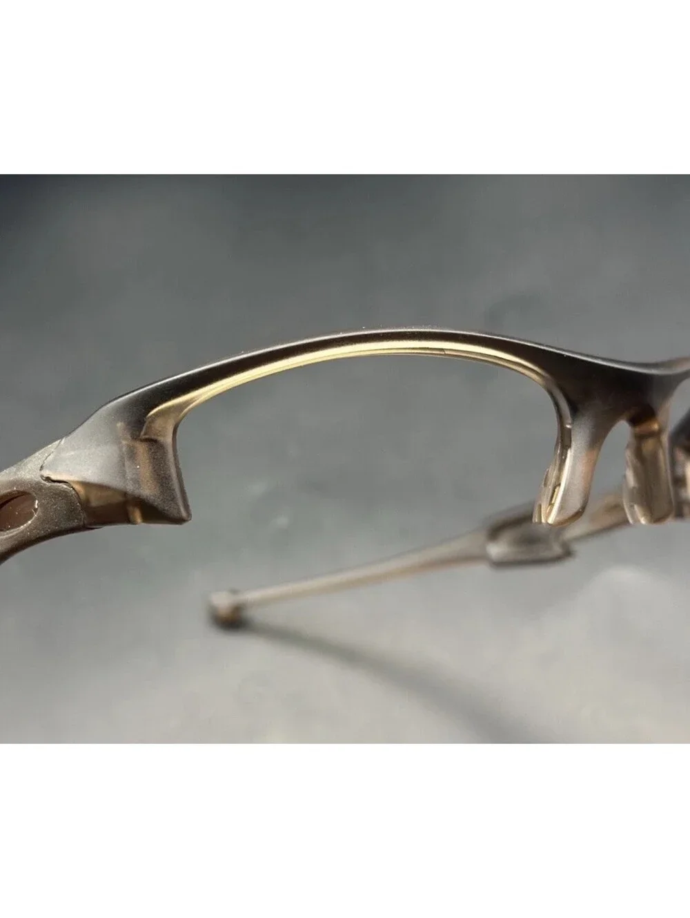 Oakley Flak Jacket Matte Brown Smoke Frame